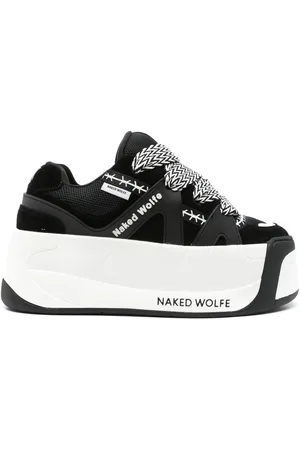 Naked Wolfe Tenis Slider con tacón de 70mm