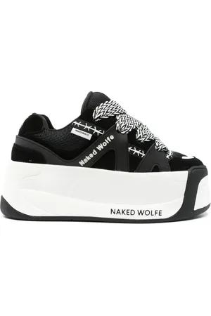 Naked Wolfe Tenis Slider con tacón de 70mm