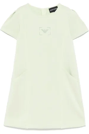 Emporio Armani Vestido con logo bordado