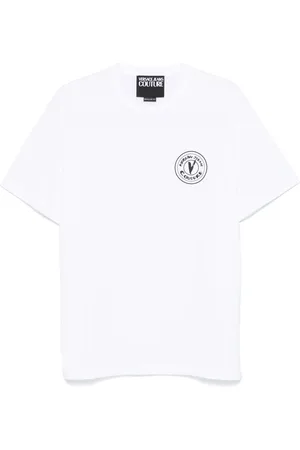 VERSACE Playera con logo estampado