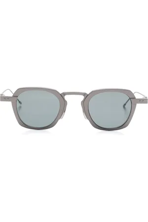 Thom Browne Lentes de sol con armazón cuadrada