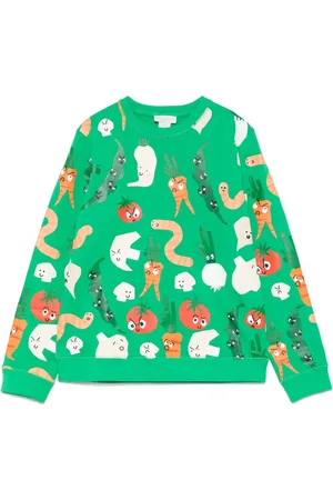 Stella McCartney Sudadera con ilustración estampada