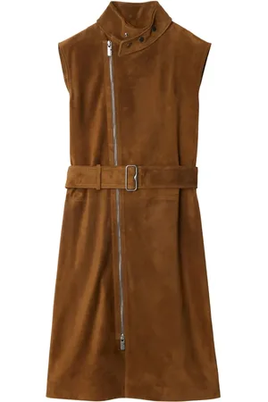 Burberry Vestido de gamuza