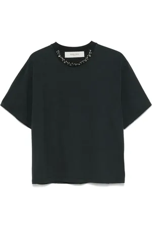 Golden Goose Playera con detalles de cristal