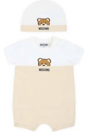 Moschino Set de mameluco con estampado Teddy Bear