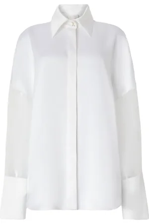 GENNY Camisa con mangas traslúcidas