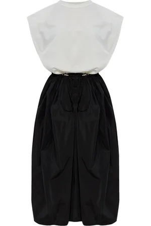 Fabiana Filippi Falda midi de algodón