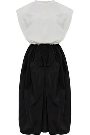 Fabiana Filippi Falda midi de algodón