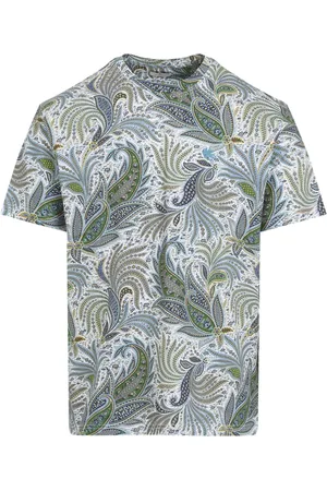 Etro Playera con estampado de cachemira