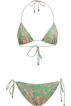Etro Bikini con estampado de cachemira