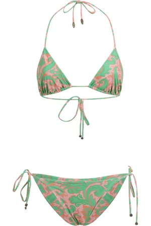 Etro Bikini con estampado de cachemira