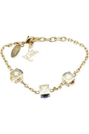 LOUIS VUITTON Pulsera Gold Plated Gamble Crystal 2013