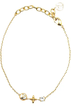 LOUIS VUITTON Pulsera 21st Century Gold Plated Petit Louis Bracelet