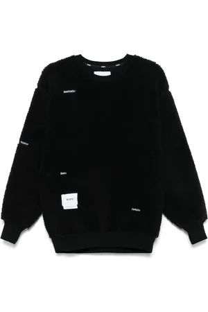Wtaps Sudadera texturizada con parche del logo