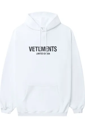 Vetements Hoodie con logo estampado