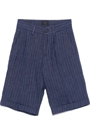 FAY Shorts de playa con rayas diplomáticas