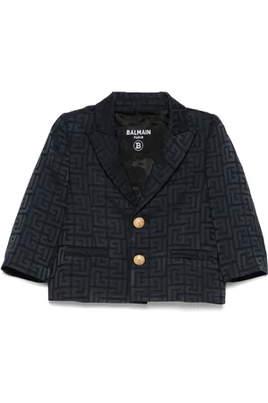 Balmain Blazer con motivo en jacquard