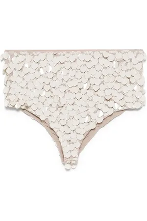 P.A.R.O.S.H. Shorts bordados con lentejuelas