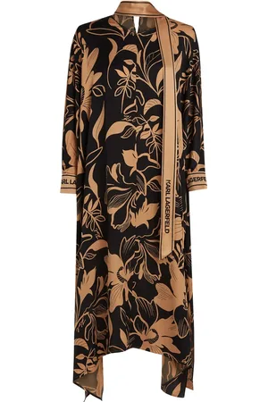 Karl Lagerfeld Vestido con estampado floral