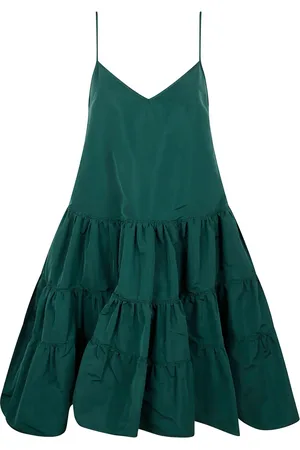 Nº21 Vestido corto con dobladillo peplum