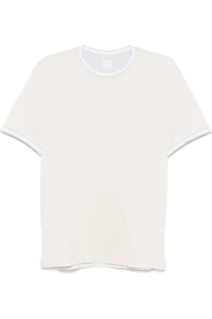 ELEVENTY Playera con detalle de rayas