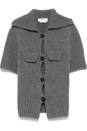 Alexander McQueen Cárdigan con cuello