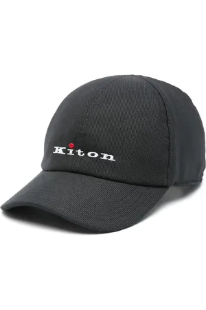 Kiton Gorra con logo bordado