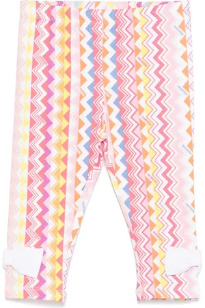 Missoni Leggins con motivo en zigzag