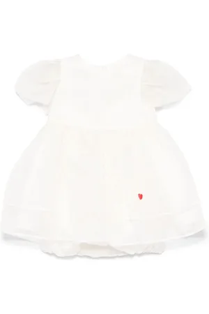 Simonetta Vestido con detalles bordados