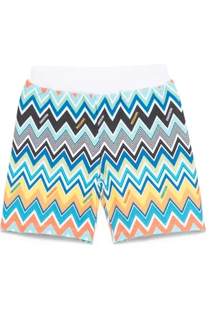 Missoni Shorts con motivo en zigzag
