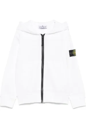 Stone Island Hoodie con distintivo Compass