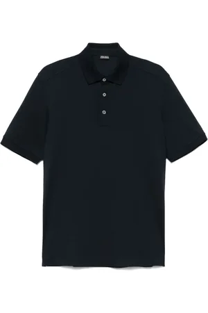 Ermenegildo Zegna Playera tipo polo de piqué