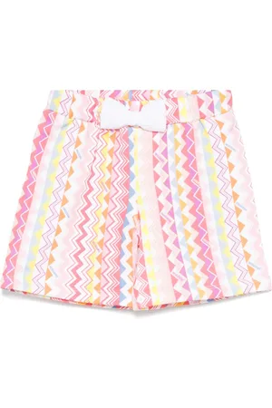 Missoni Shorts con motivo en zigzag