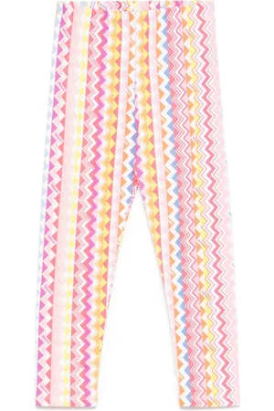 Missoni Leggins con motivo en zigzag