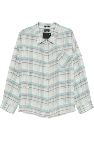 R13 Camisa con doble botonadura
