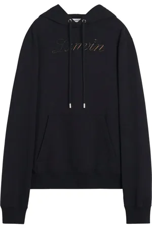 Lanvin Hoodie con logo bordado