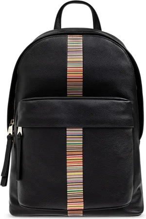 Paul Smith Mochila con detalle de rayas