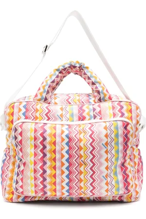 Missoni Pañalera entretejida en zigzag