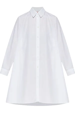 Marni Vestido camisero con logo bordado