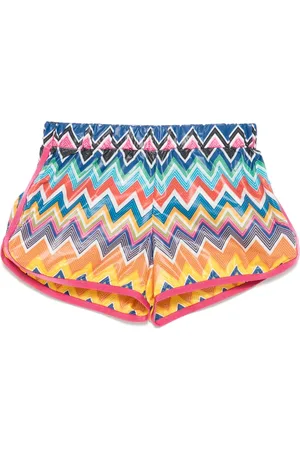 Missoni Shorts con motivo en zigzag