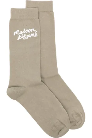 Maison Kitsuné Calcetines para escribir a mano