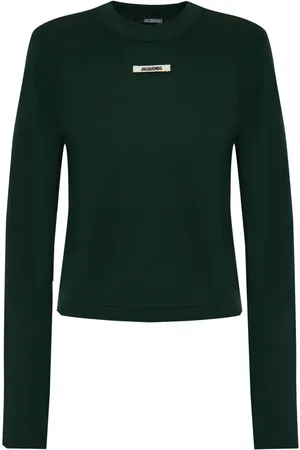 Jacquemus Playera manga larga con logo