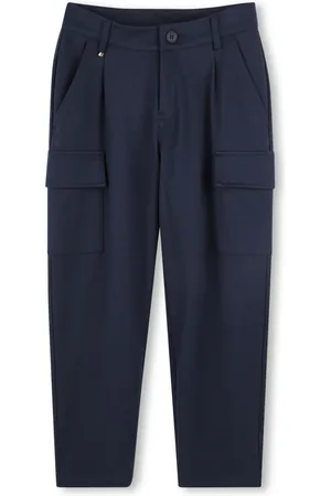 HUGO BOSS Pantalones cargo con diseño ajustado