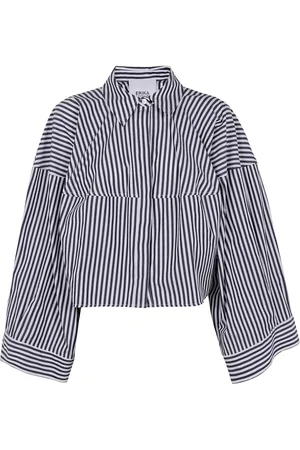 ERIKA CAVALLINI Blusa con rayas estampadas