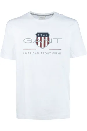 GANT Playera con logo estampado