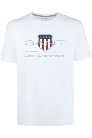 GANT Playera con logo estampado