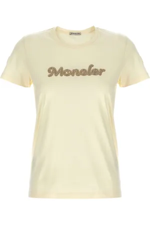 Moncler Playera con logo bordado