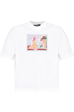 VERSACE Playera con estampado gráfico