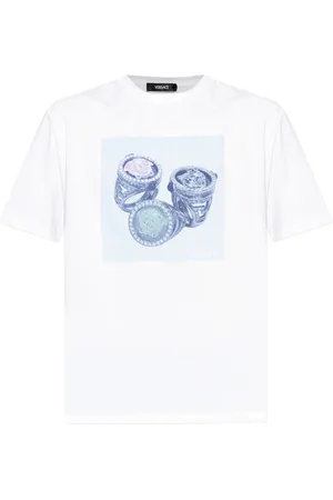 VERSACE Playera con estampado gráfico