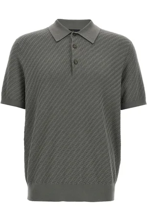 BRIONI Playera tipo polo tejida